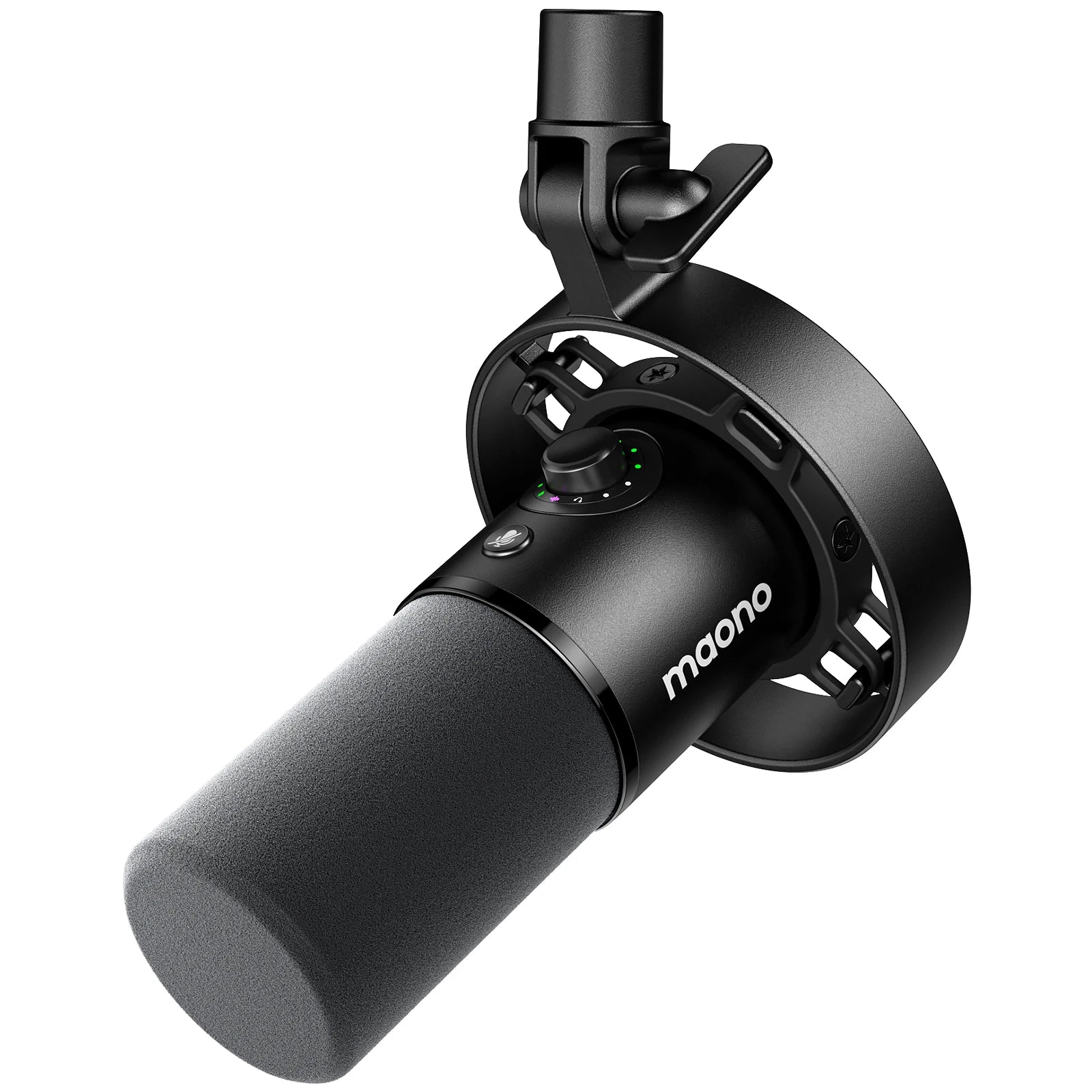 Maono PD300X Dynamic Microphone XLR USB Podcast Recording Mic 192kHz24bit for Content Creation Home Audio Studio Noise Reduction